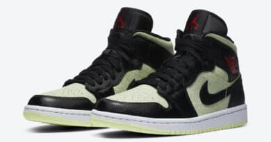 Tenisky Air Jordan 1 Mid SE Black Volt CV5276-003