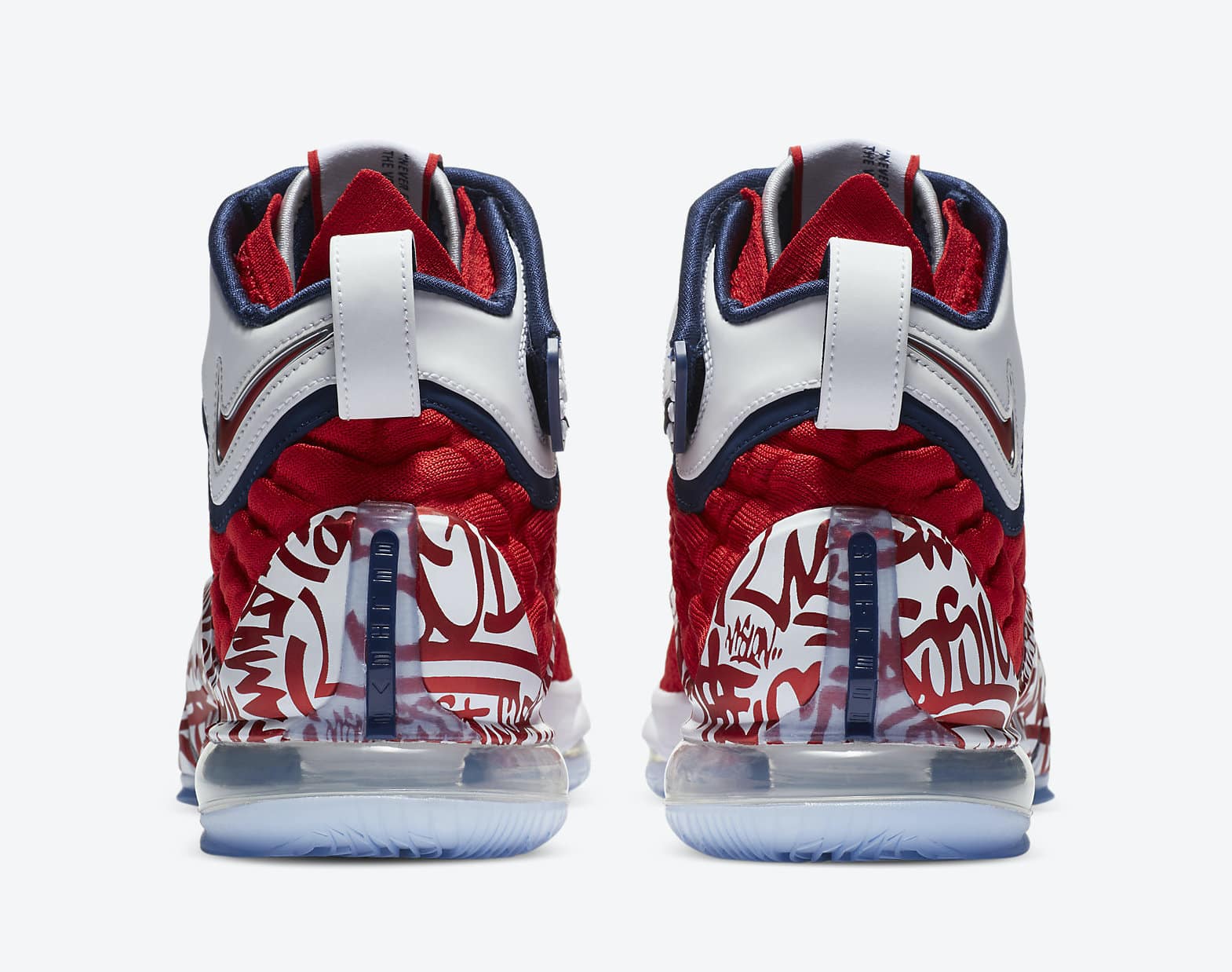 Tenisky Nike LeBron 17 Graffiti Fire Red CT6047-600