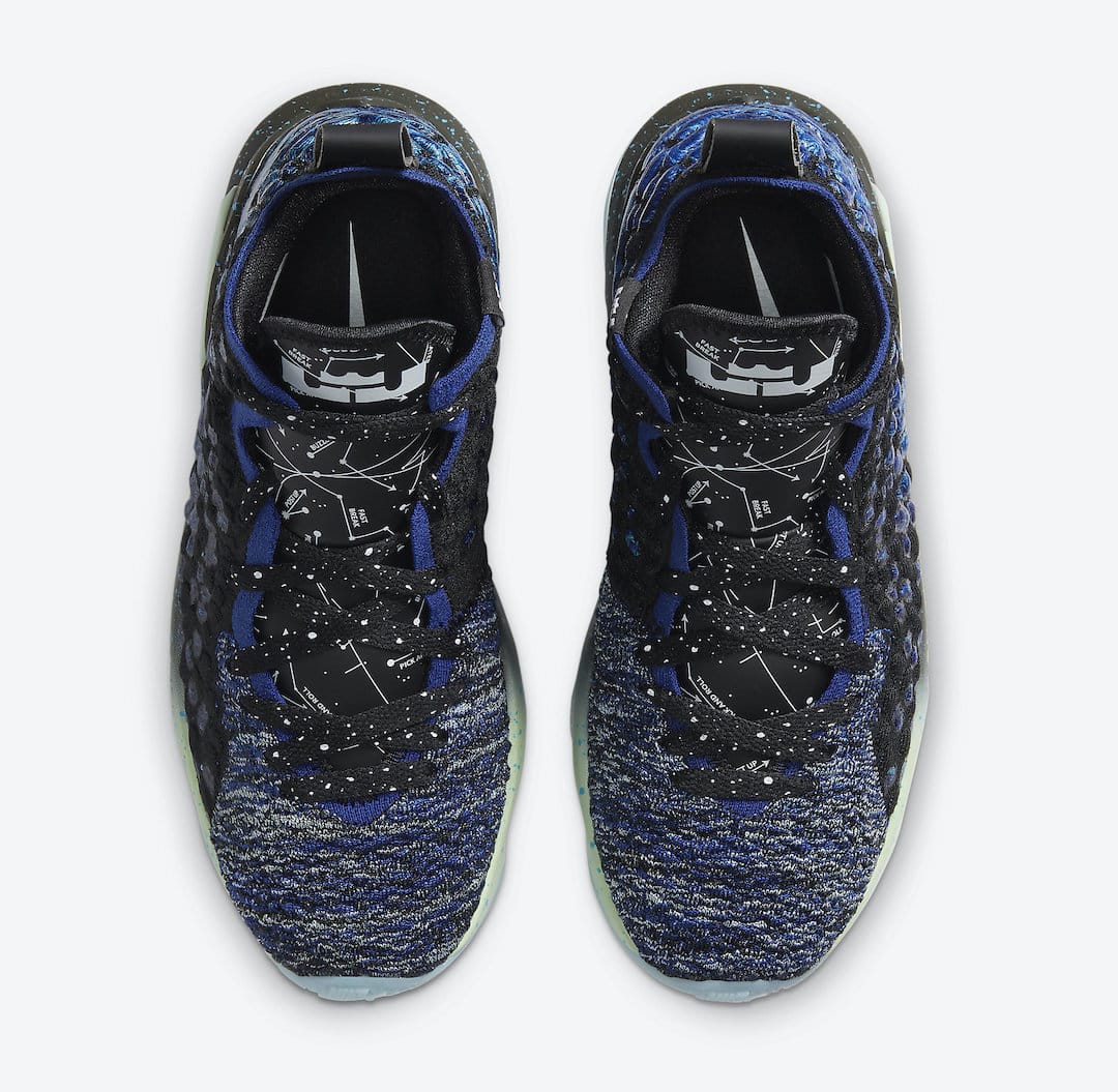 Tenisky Nike LeBron 17 GS Constellations BQ5594-407