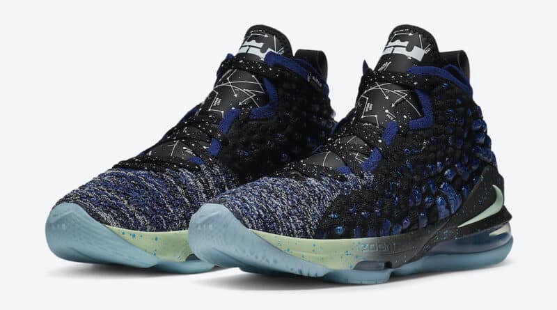 Tenisky Nike LeBron 17 GS Constellations BQ5594-407