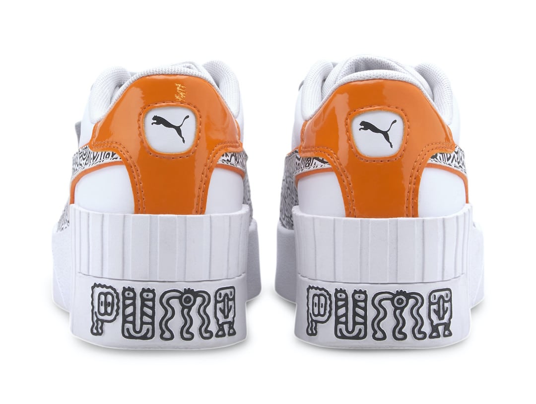 Tenisky PUMA Cali Wedge Mr Doodle 374210-01