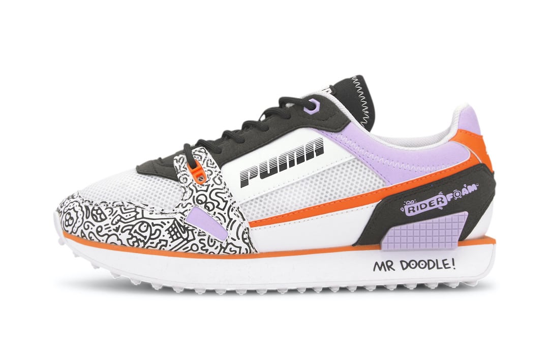 Tenisky PUMA Mile Rider Mr Doodle 374215-01