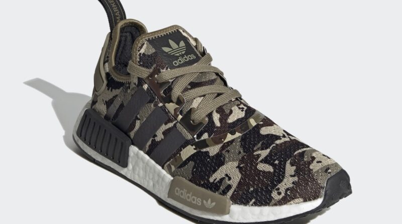 Tenisky adidas NMD R1 Brown Camo Pack FZ0076