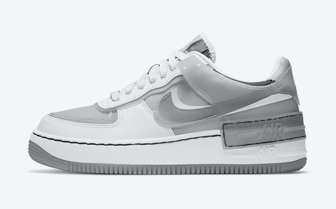 Tenisky Nike Air Force 1 Shadow White Grey CK6561-100