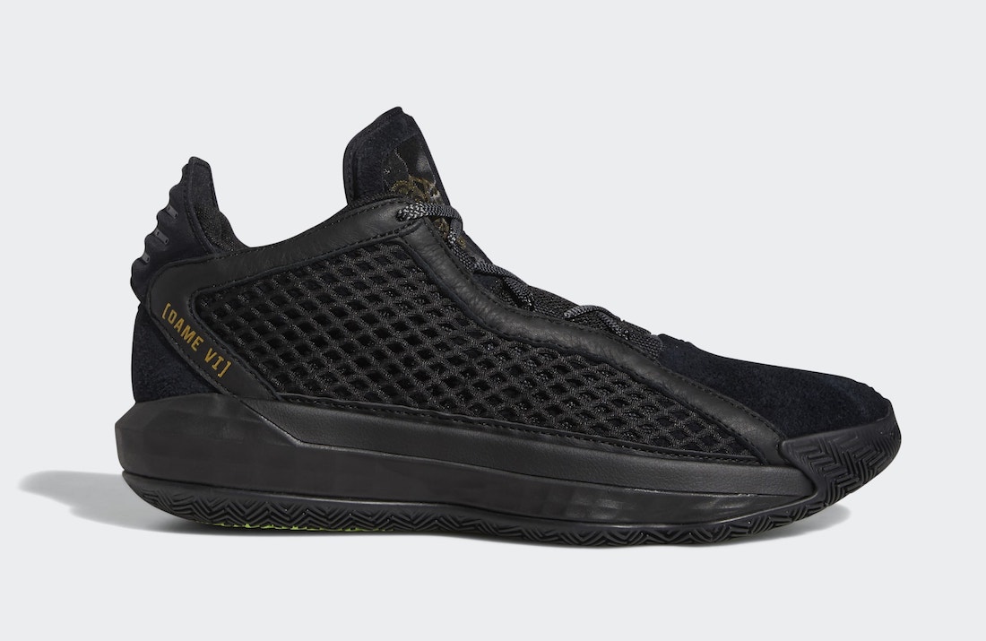 Tenisky adidas Dame 6 Core Black FV8627