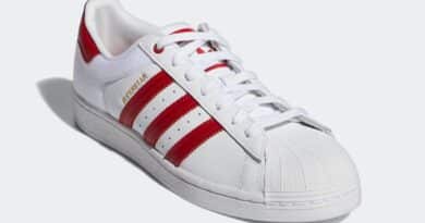 Tenisky adidas Superstar White Red FY3117