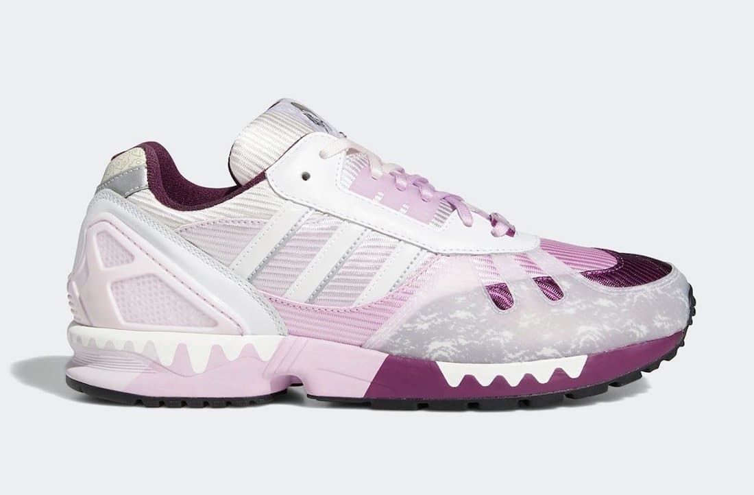 Tenisky Hey Tea x adidas ZX 6000 White Pink FZ4401