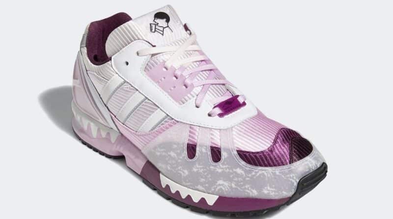 Tenisky Hey Tea x adidas ZX 6000 White Pink FZ4401