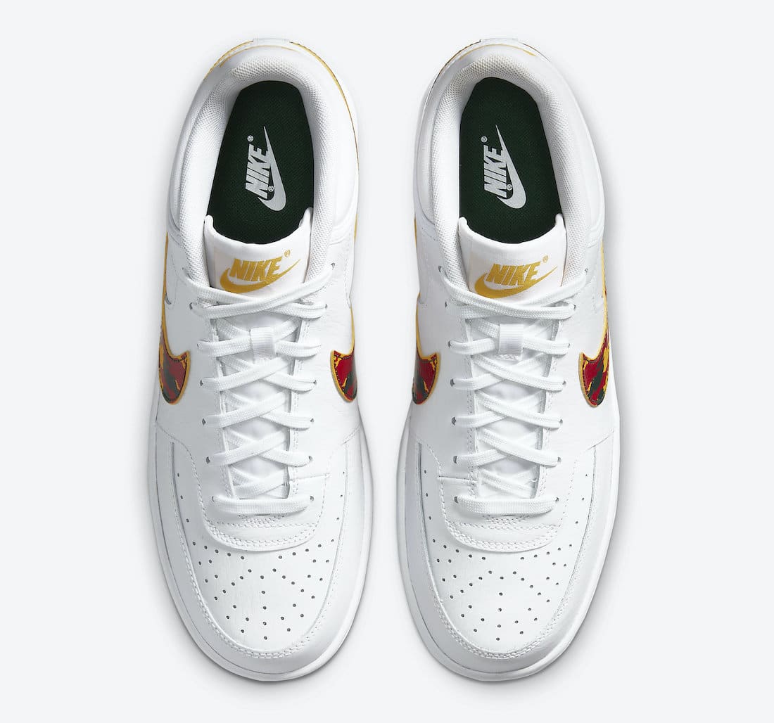 Tenisky Nike Sky Force 3/4 White Red Camo CZ7892-100