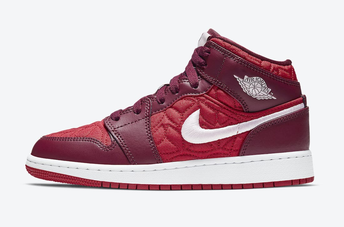 Tenisky Air Jordan 1 Mid SE Red Quilt AV5174-600