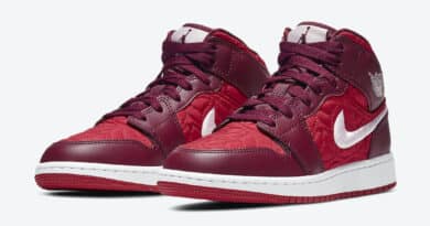 Tenisky Air Jordan 1 Mid SE Red Quilt AV5174-600