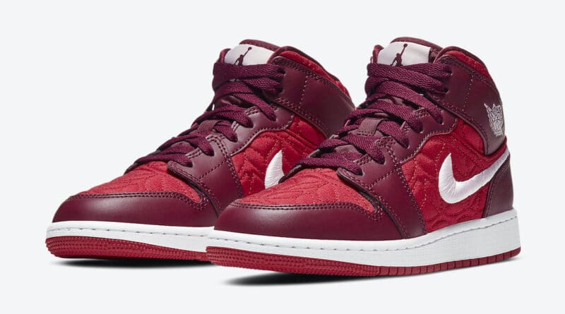 Tenisky Air Jordan 1 Mid SE Red Quilt AV5174-600