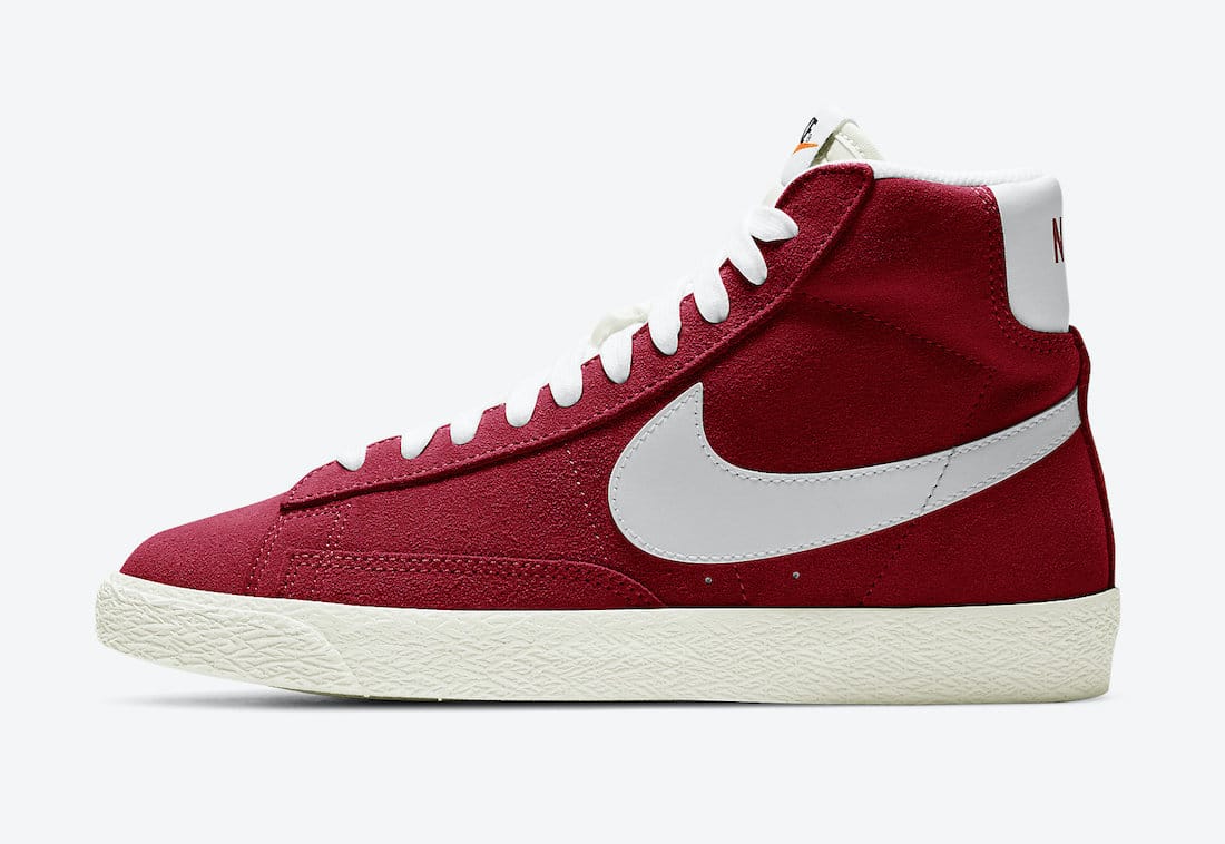 Tenisky Nike Blazer Mid ’77 GS Gym Red DA4672-600