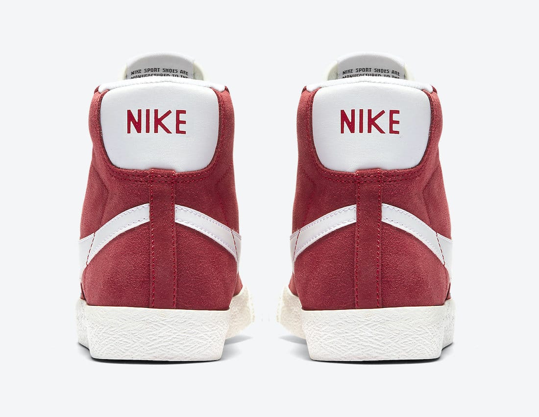 Tenisky Nike Blazer Mid ’77 GS Gym Red DA4672-600