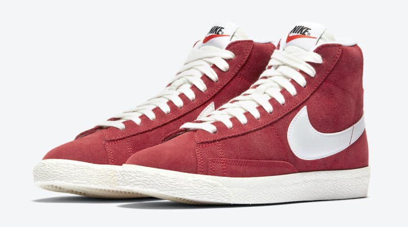 Tenisky Nike Blazer Mid ’77 GS Gym Red DA4672-600