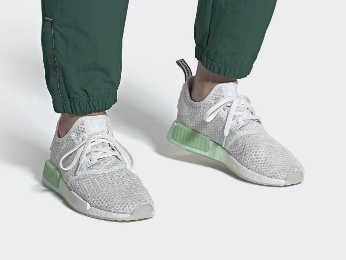 Tenisky adidas NMD R1 White Green FV1737