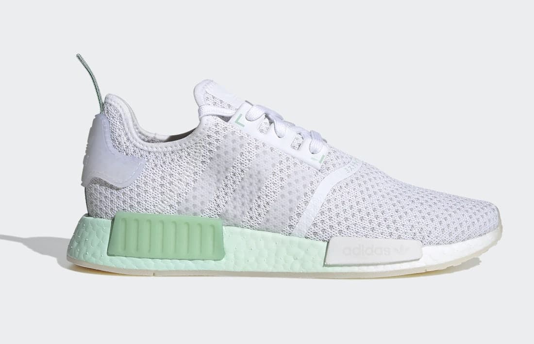 Tenisky adidas NMD R1 White Green FV1737