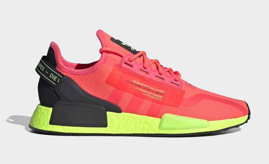 Tenisky adidas NMD R1 V2 Pink Green FY5919