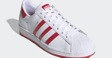 Tenisky adidas Superstar White Lush Red FW6011