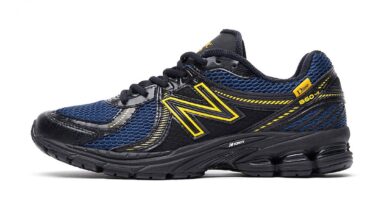 Tenisky Dime x New Balance 860 V2 Blue Yellow