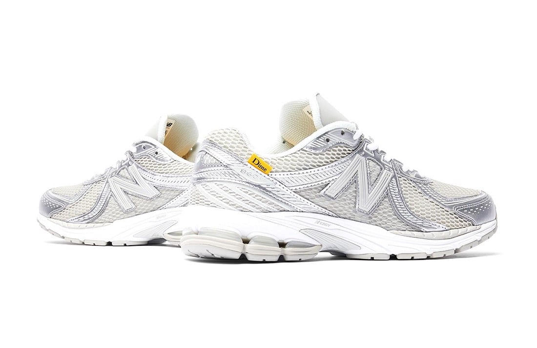 Tenisky Dime x New Balance 860 V2 Silver Grey