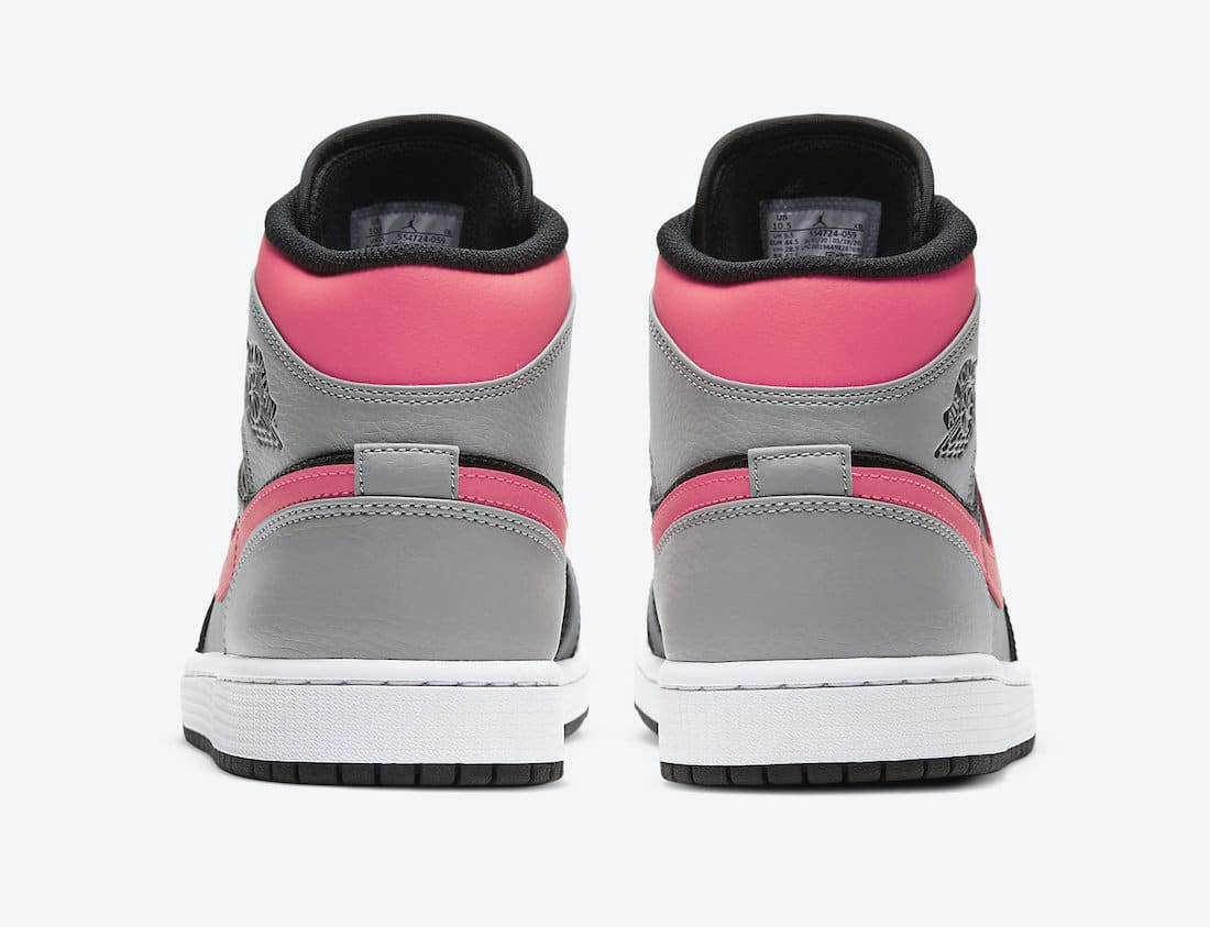 Tenisky Air Jordan 1 Mid Pink Shadow 554724-059