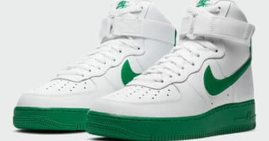 Tenisky Nike Air Force 1 High White Green CK7794-100