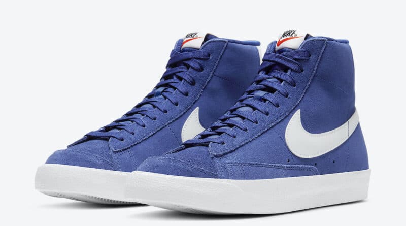 Tenisky Nike Blazer Mid ’77 Suede Royal Blue CI1172-402