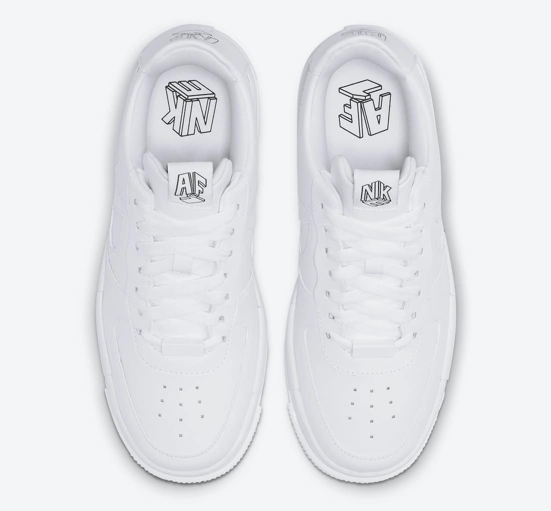Tenisky Nike Air Force 1 Pixel White CK6649-100