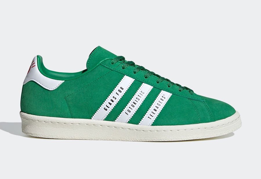 Tenisky Human Made x adidas Campus Green FY0732