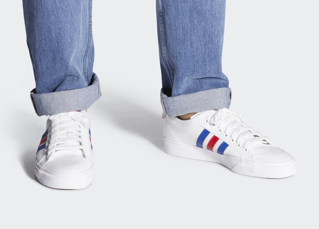 Tenisky adidas Nizza White Scarlet Blue FV0657