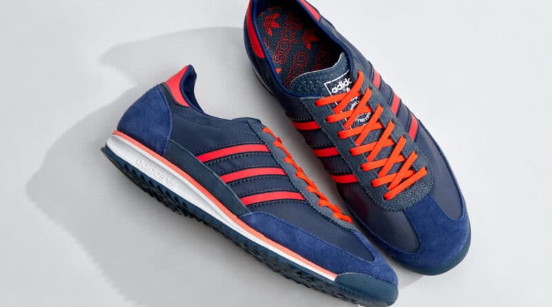 Tenisky adidas SL 72 Blue Solar Red FV9783