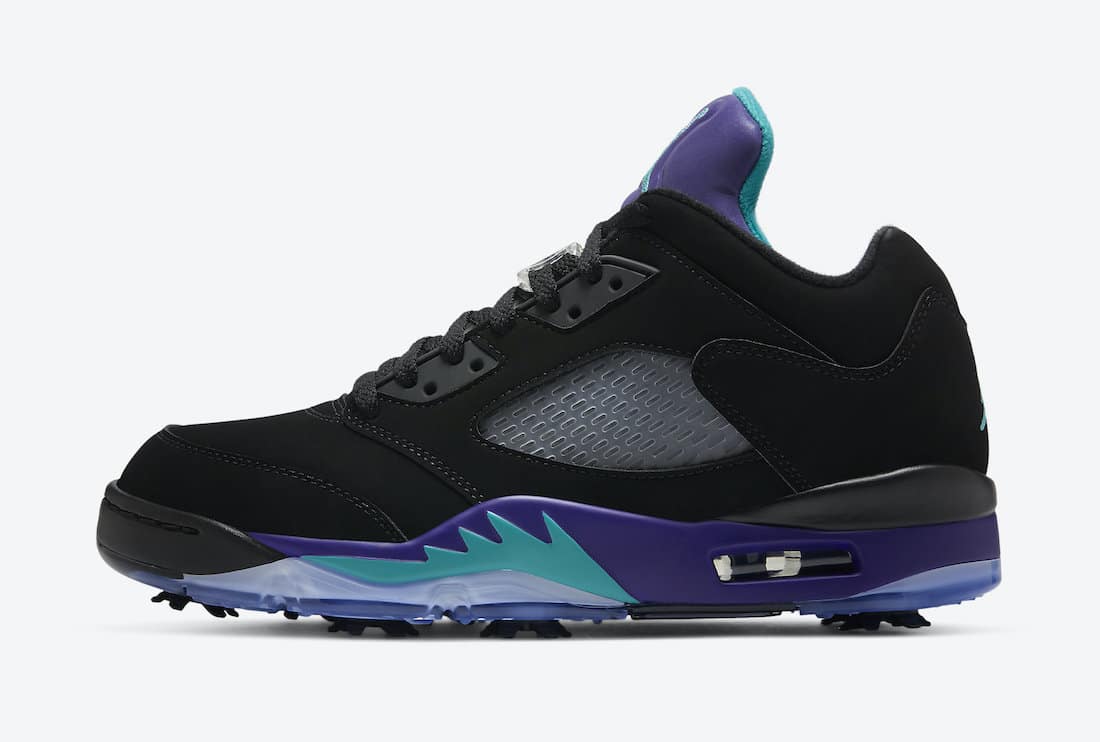 Tenisky Air Jordan 5 Low Golf Black Grape CU4523-001
