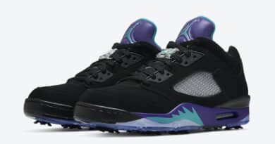 Tenisky Air Jordan 5 Low Golf Black Grape CU4523-001