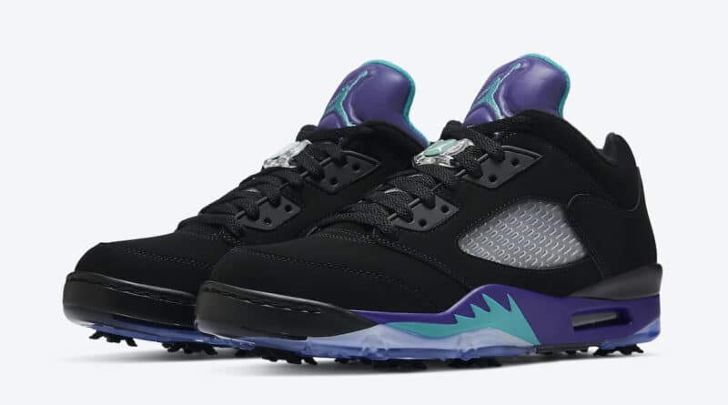 Tenisky Air Jordan 5 Low Golf Black Grape CU4523-001