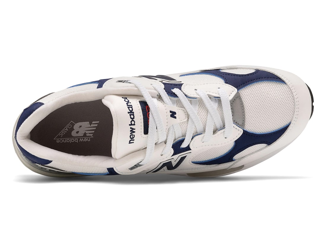 Tenisky New Balance 992 White Navy Blue