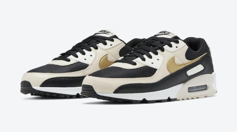 Tenisky Nike Air Max 90 Black Gold DB9578-001