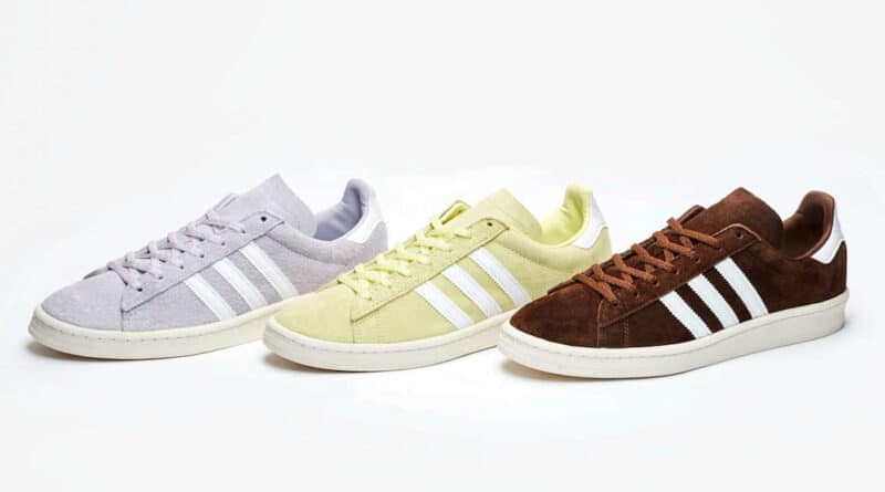 Tenisky SNS x adidas Campus 80s Brown Purple Yellow