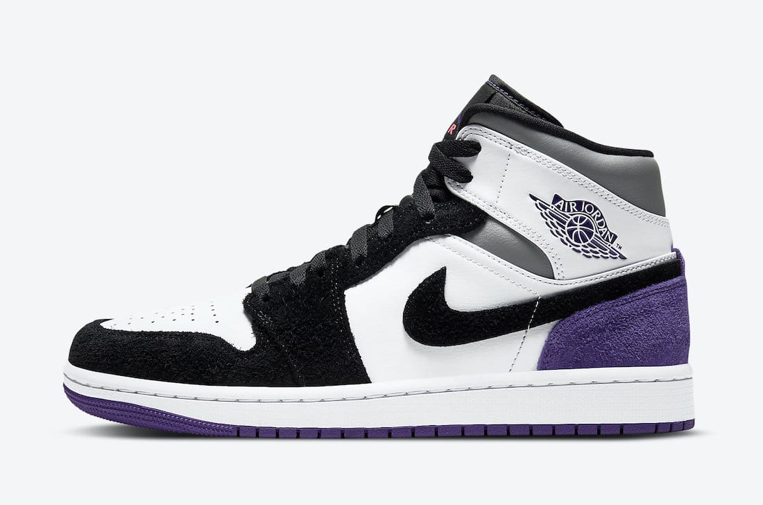 Tenisky Air Jordan 1 Mid SE Purple Black 852542-105