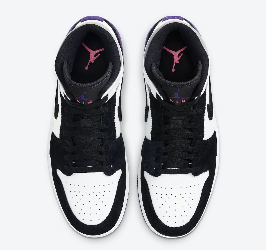 Tenisky Air Jordan 1 Mid SE Purple Black 852542-105