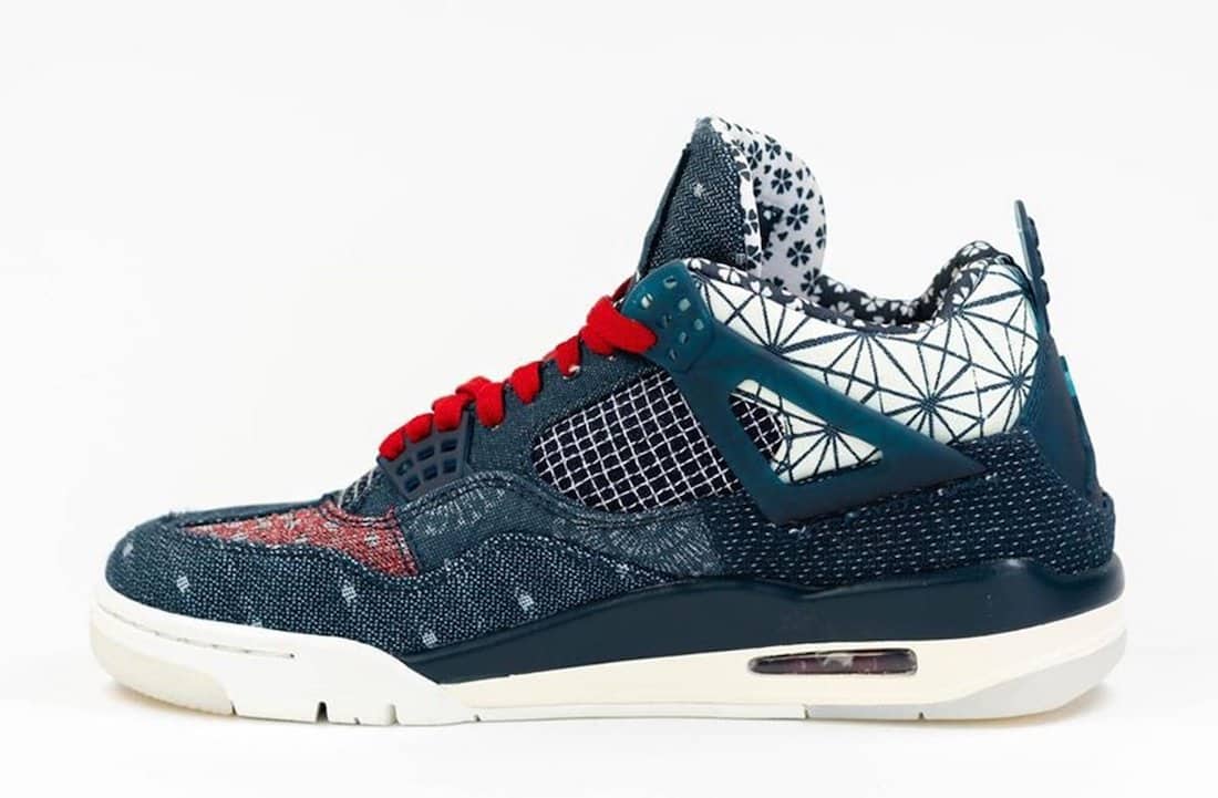 Tenisky Air Jordan 4 SE Sashiko Deep Ocean CW0898-400