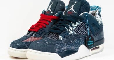 Tenisky Air Jordan 4 SE Sashiko Deep Ocean CW0898-400