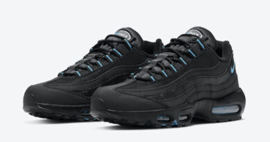 Pánské černé tenisky Nike Air Max 95 Black/Laser Blue/White DC4115-001 nízké sportovní boty a obuv Nike