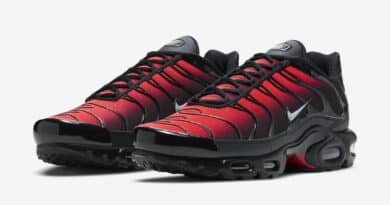 Pánské černé a červené tenisky Nike Air Max Plus White Silver Black Red DC1936-001 nízké sportovní boty a obuv Nike