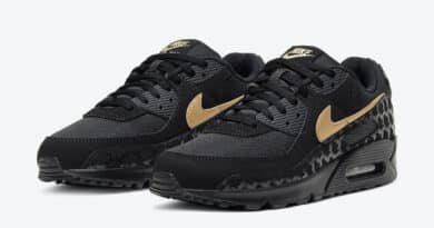 Pánské černé tenisky Nike Air Max 90 Black/Metallic Gold DC4119-001 nízké sportovní boty a obuv Nike Air Max