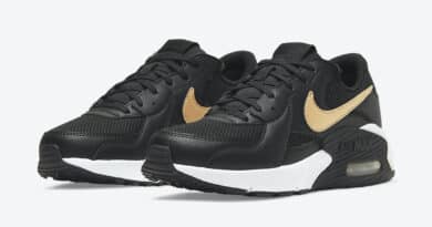 Pánské černé tenisky a boty Nike Air Max Excee White/Black/Gold DH1088-001 sportovní nízké botasky a obuv Nike