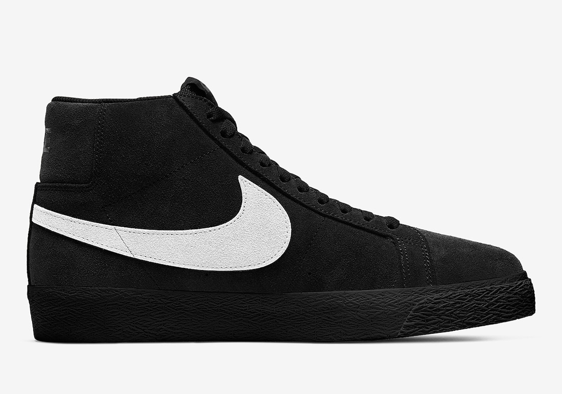 Tenisky Nike SB Blazer Mid Black Suede 864349-007 - Mirdo.cz