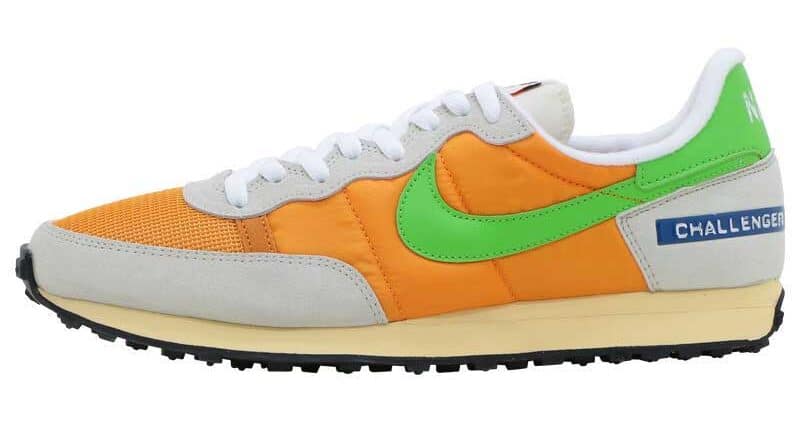 Pánské oranžové a šedé tenisky Nike Challenger OG Kumquat/Green Nebula DC5214-886 nízké běžecké boty a obuv Nike