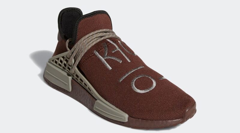 Pánské hnědé tenisky a boty Pharrell x adidas NMD Hu Chocolate/Chocolate GY0090 nízké sportovní botasky a obuv adidas