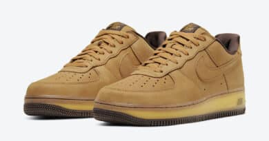 Pánské hnědé tenisky Nike Air Force 1 Low Suede Wheat/Wheat-Dark Mocha DC7504-700 semišové nízké boty a obuv Nike AF1